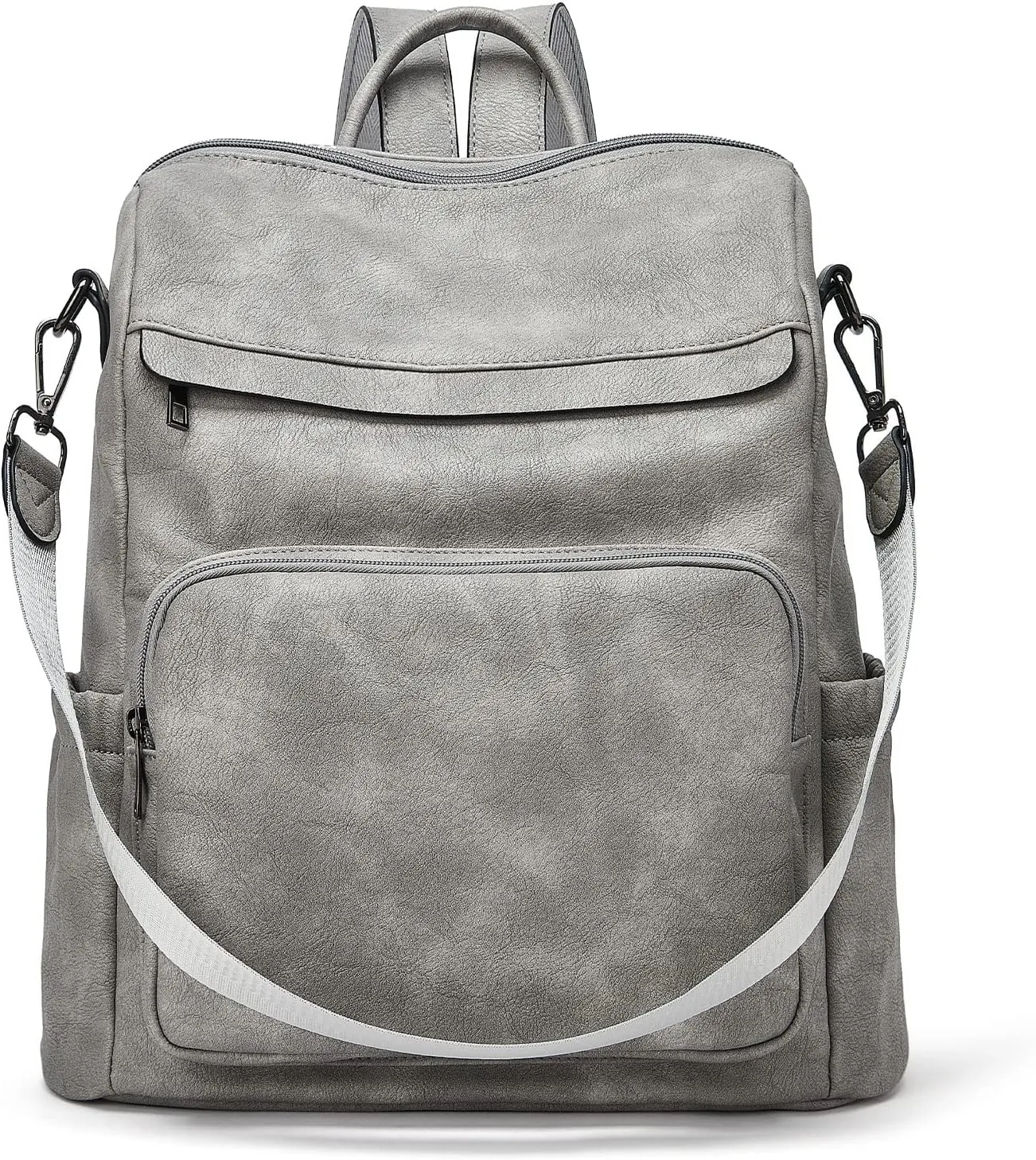 Backpack Purse for Women Leather Convertible Travel Backpack Fashion Designer Large Shoulder Bags
