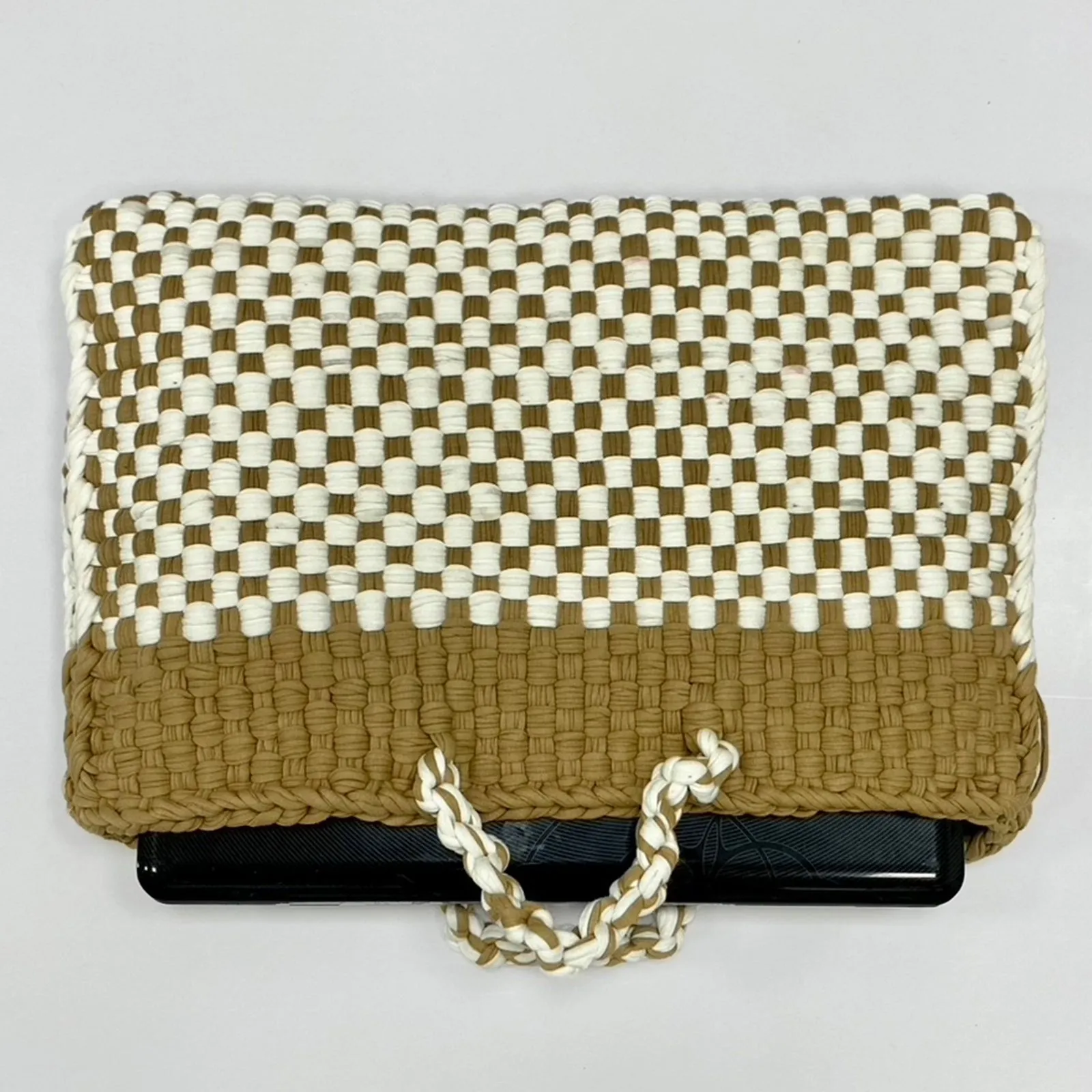 Beige Laptop Bag