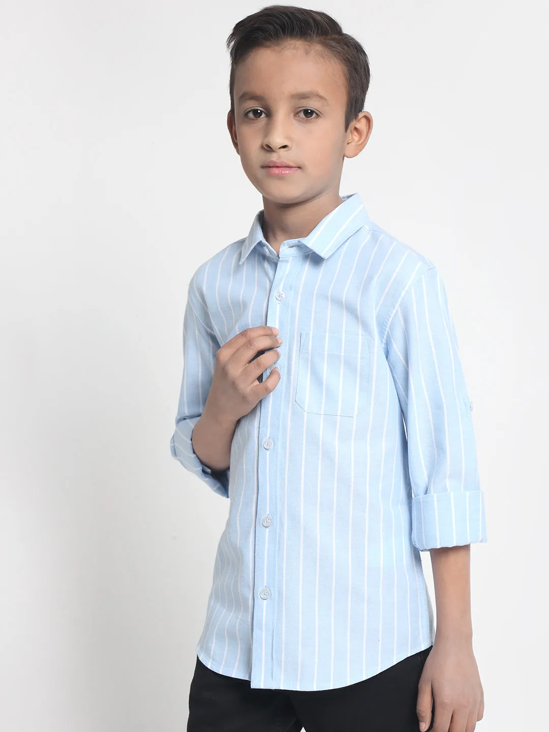 Boys Blue Shirt