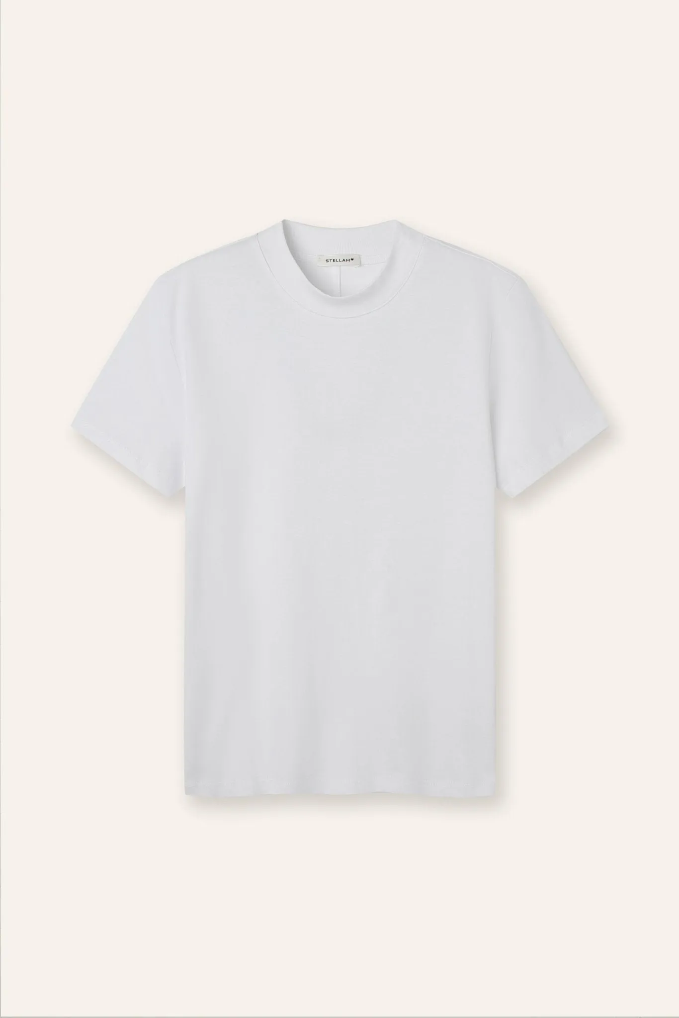 DORIS relaxed cotton tee (White)
