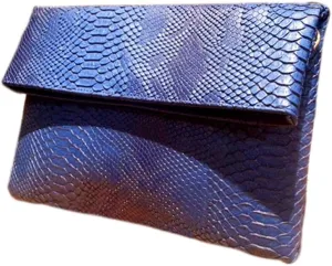 Fashion Snakeskin Envelop Clutch Purse Retro Oversized Handbags for Women