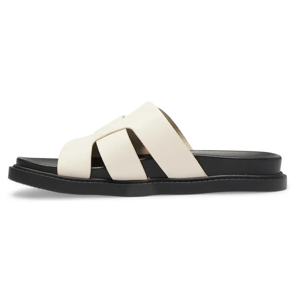 Felton Slide in Ivory Smooth