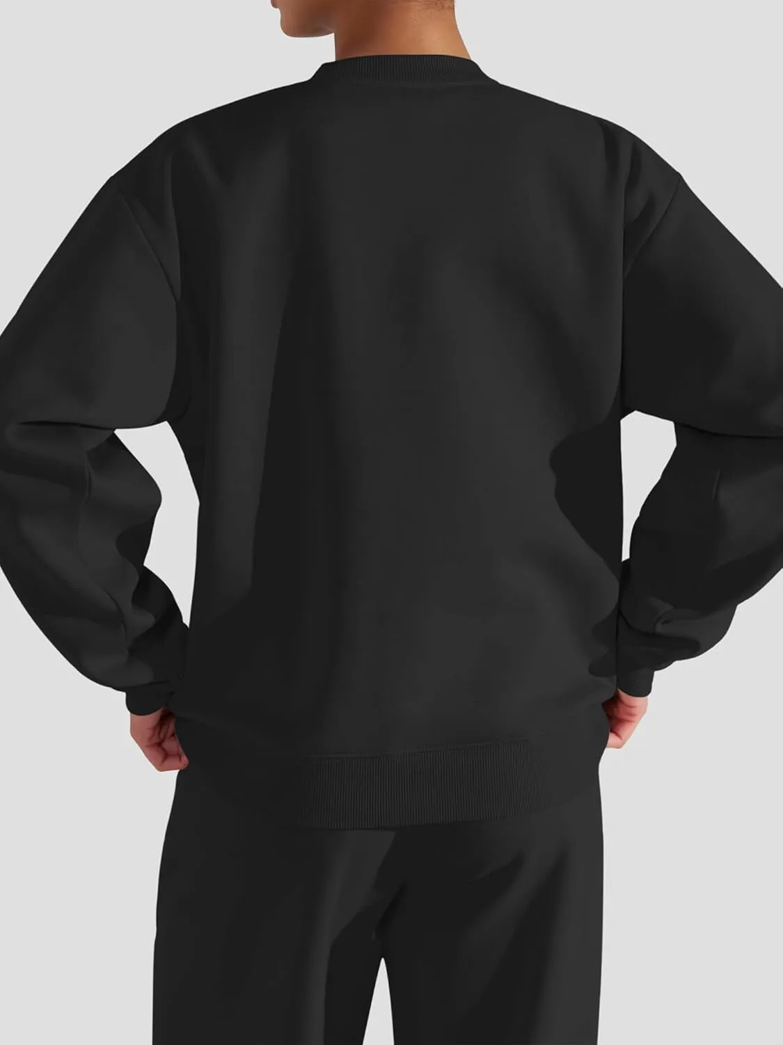 FUPHINE Women's Two Piece Oversized Loose Outfits Pullover & Pants Sweatsuits Lounge Sets