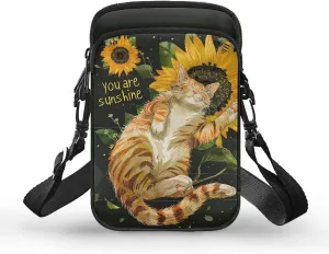 Girls Crossbody Bag, Mini Shoulder Bags Waist Pouch Sling Bag with Front Pocket