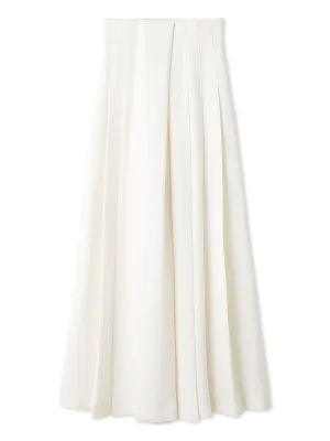 High-Waisted Pleated Palazzo Pants