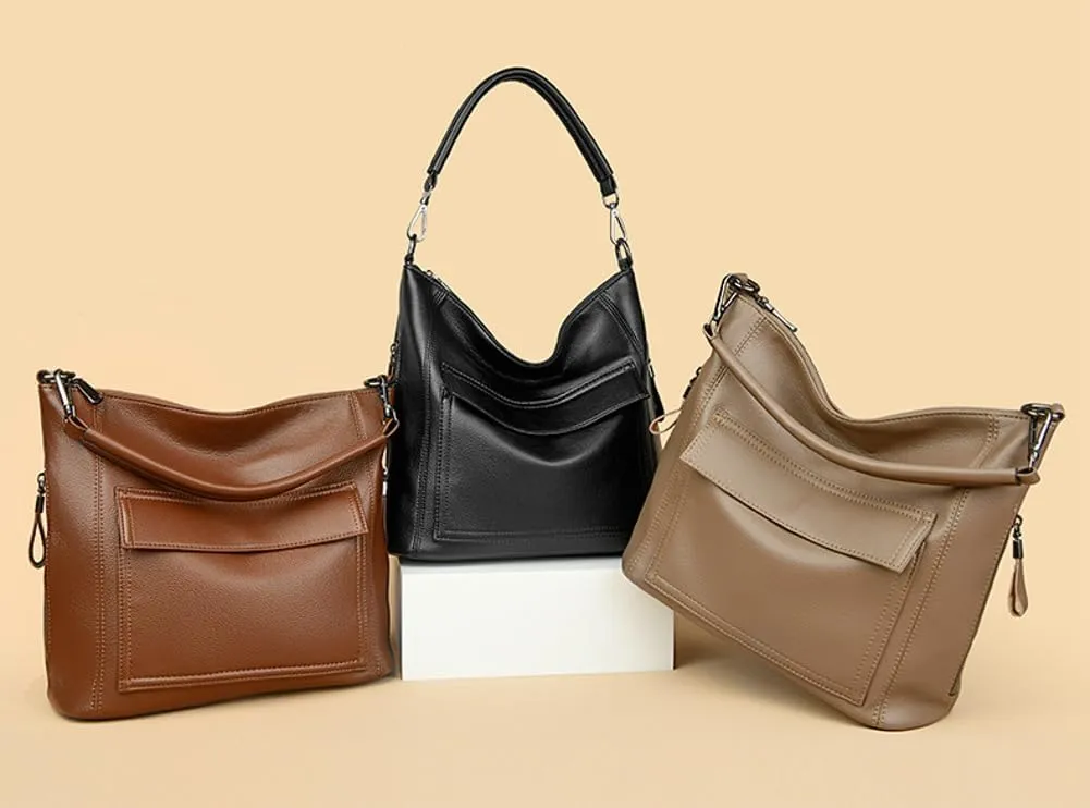 Hobo Purses for Women 2025 PU Leather Large Shoulder Bags Tote Handbags Satchel Multi Pockets for Everyday & Travel
