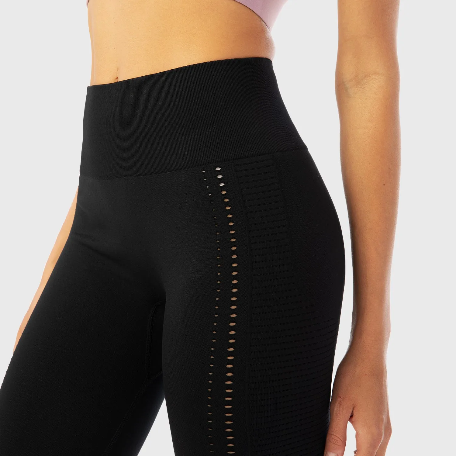 Infinity Seamless Workout Shorts - Black