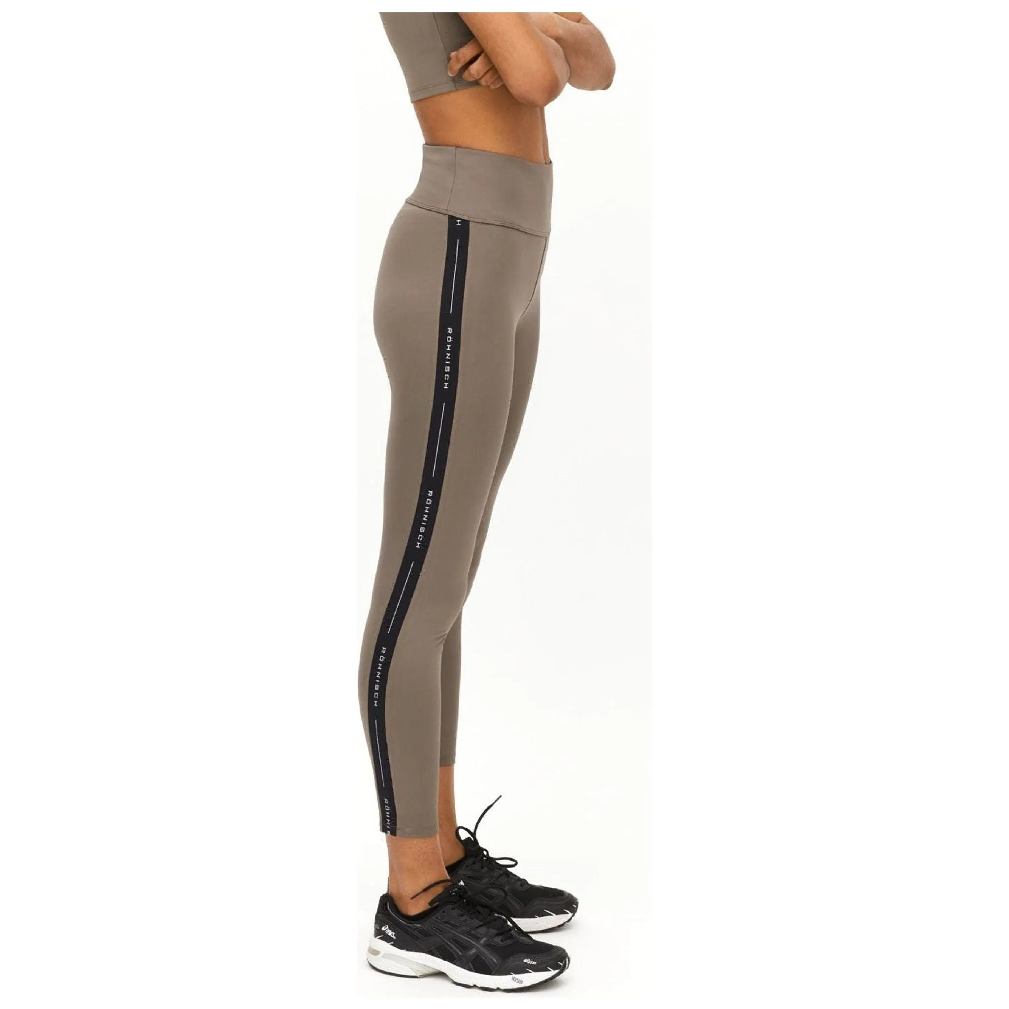 Kay Premium High Waist Tights, Wood