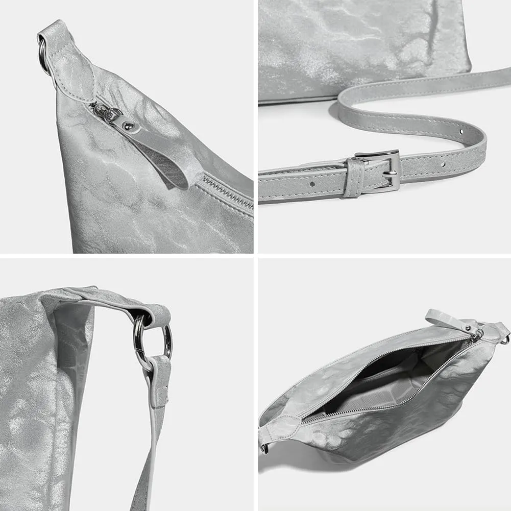 Large Capacity Tote Bags for Women Vegan Leather Purse Work Handbag Shoulder Crossbody Bag Top Handle Satchel