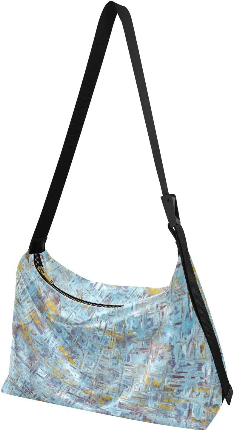large Shoulder Bags Crossbody Purses Leather Handbag Clutch Hobo Purse for Women&Men T12