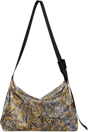 large Shoulder Bags Crossbody Purses Leather Handbag Clutch Hobo Purse for Women&Men T12