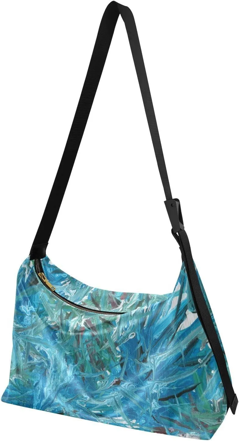 large Shoulder Bags Crossbody Purses Leather Handbag Clutch Hobo Purse for Women&Men T15