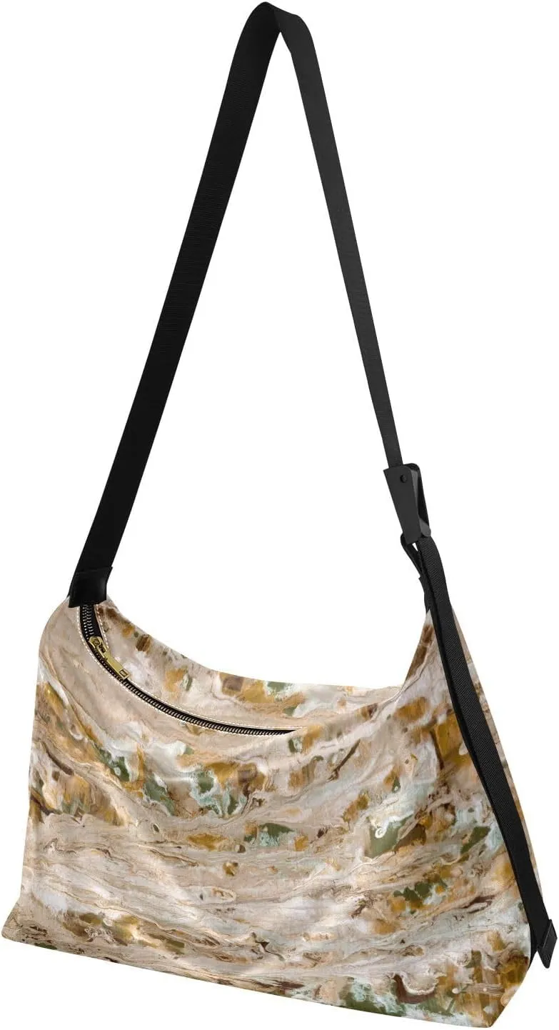 large Shoulder Bags Crossbody Purses Leather Handbag Clutch Hobo Purse for Women&Men T15