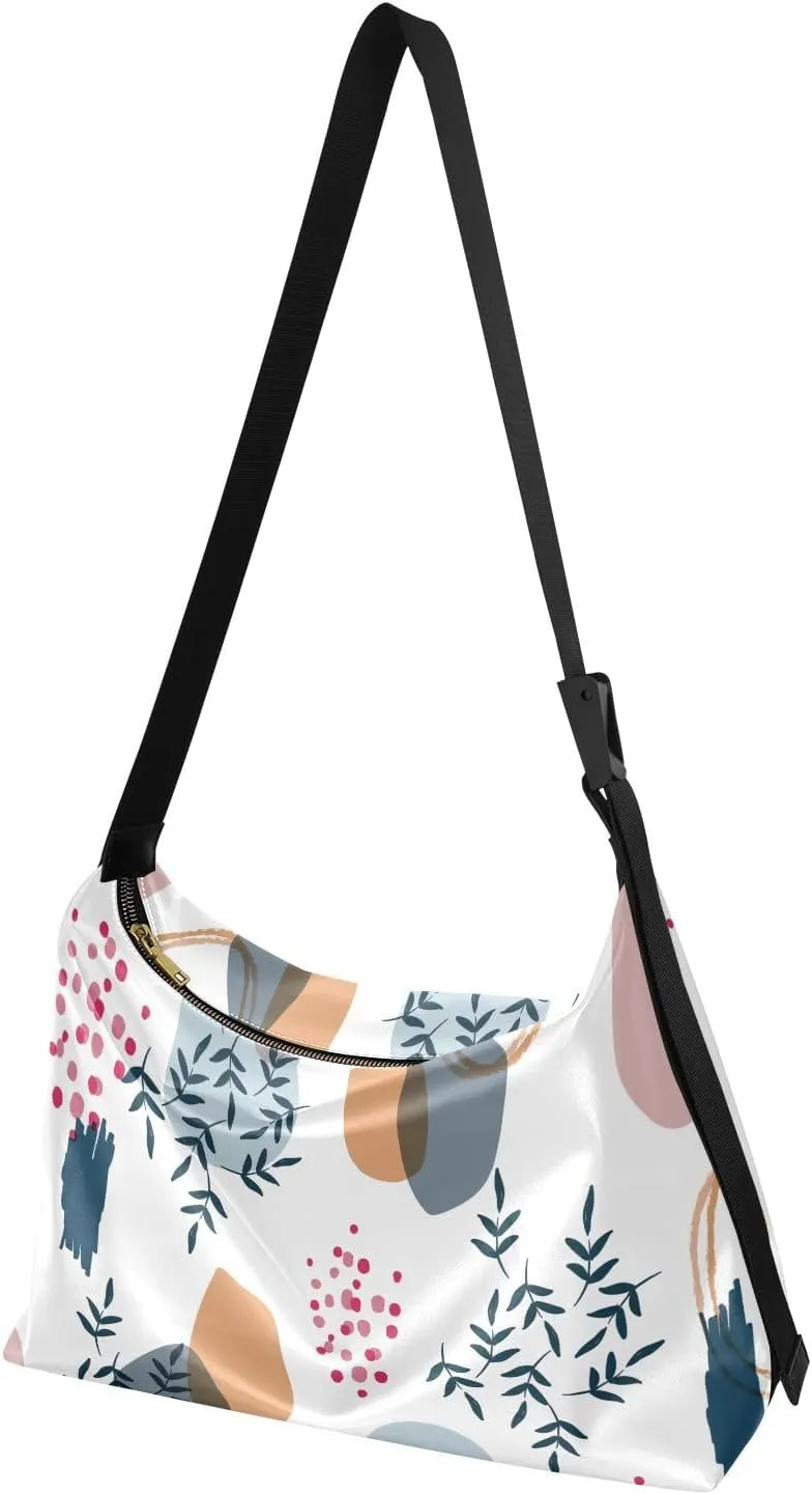 large Shoulder Bags Crossbody Purses Leather Handbag Clutch Hobo Purse for Women&Men T6