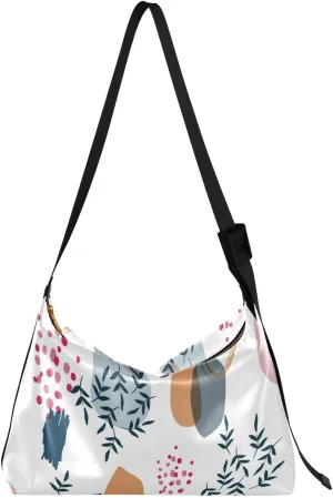 large Shoulder Bags Crossbody Purses Leather Handbag Clutch Hobo Purse for Women&Men T6