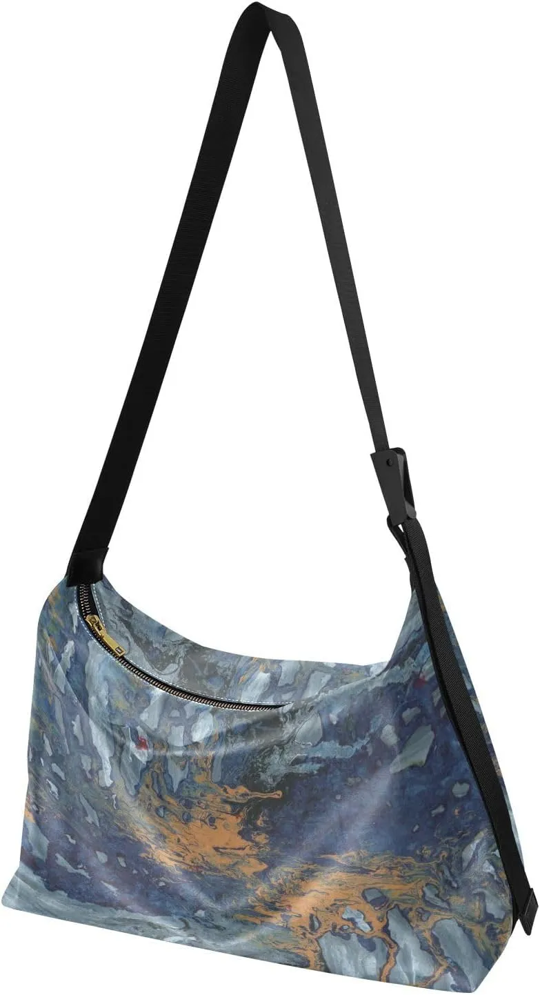 large Shoulder Bags Crossbody Purses Leather Handbag Clutch Hobo Purse for Women&Men T8
