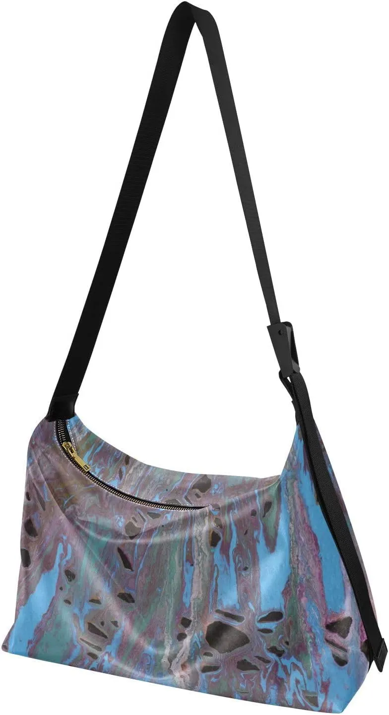 large Shoulder Bags Crossbody Purses Leather Handbag Clutch Hobo Purse for Women&Men T8