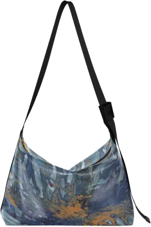 large Shoulder Bags Crossbody Purses Leather Handbag Clutch Hobo Purse for Women&Men T8