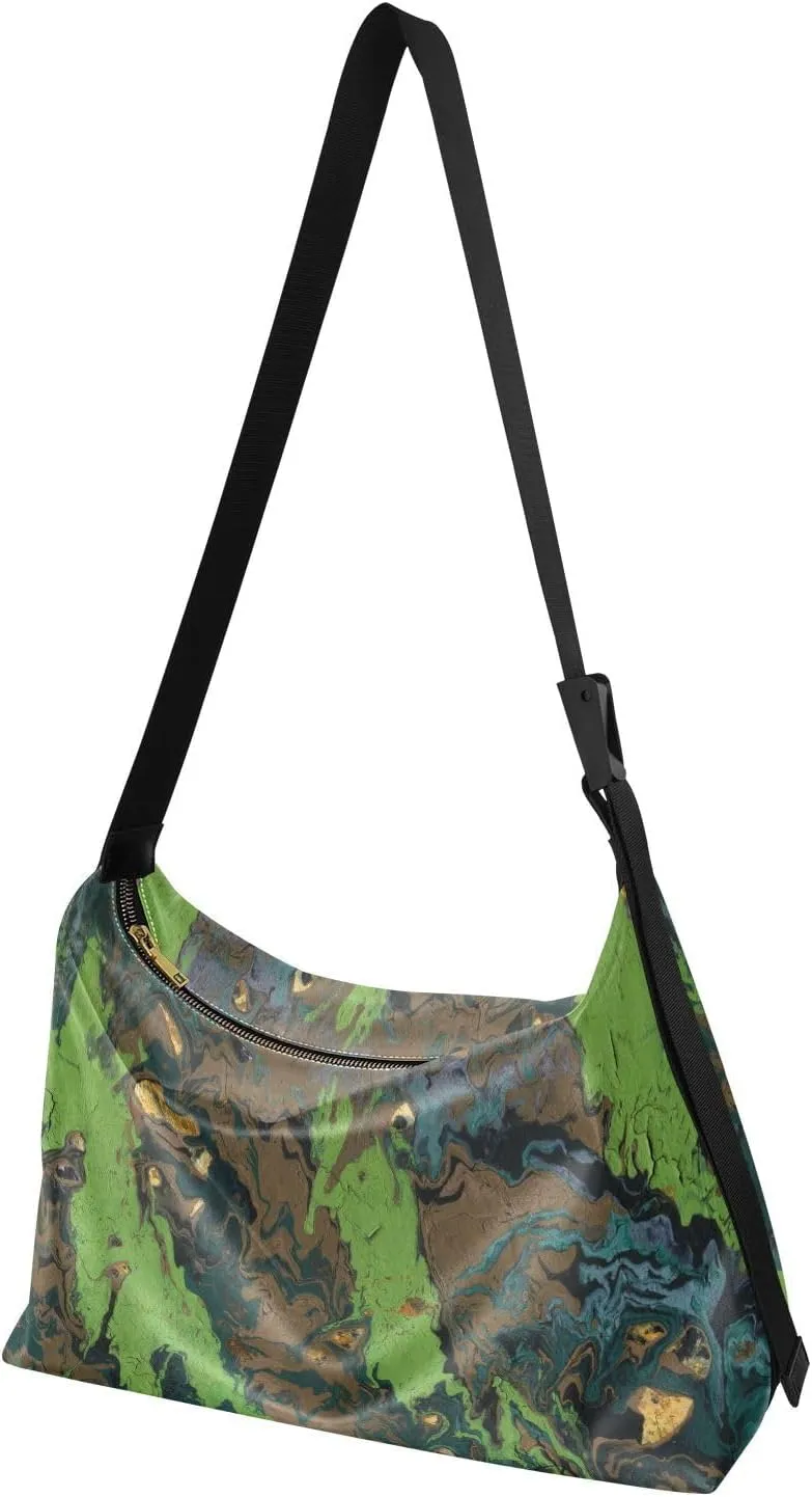 large Shoulder Bags Crossbody Purses Leather Handbag Clutch Hobo Purse for Women&Men T8