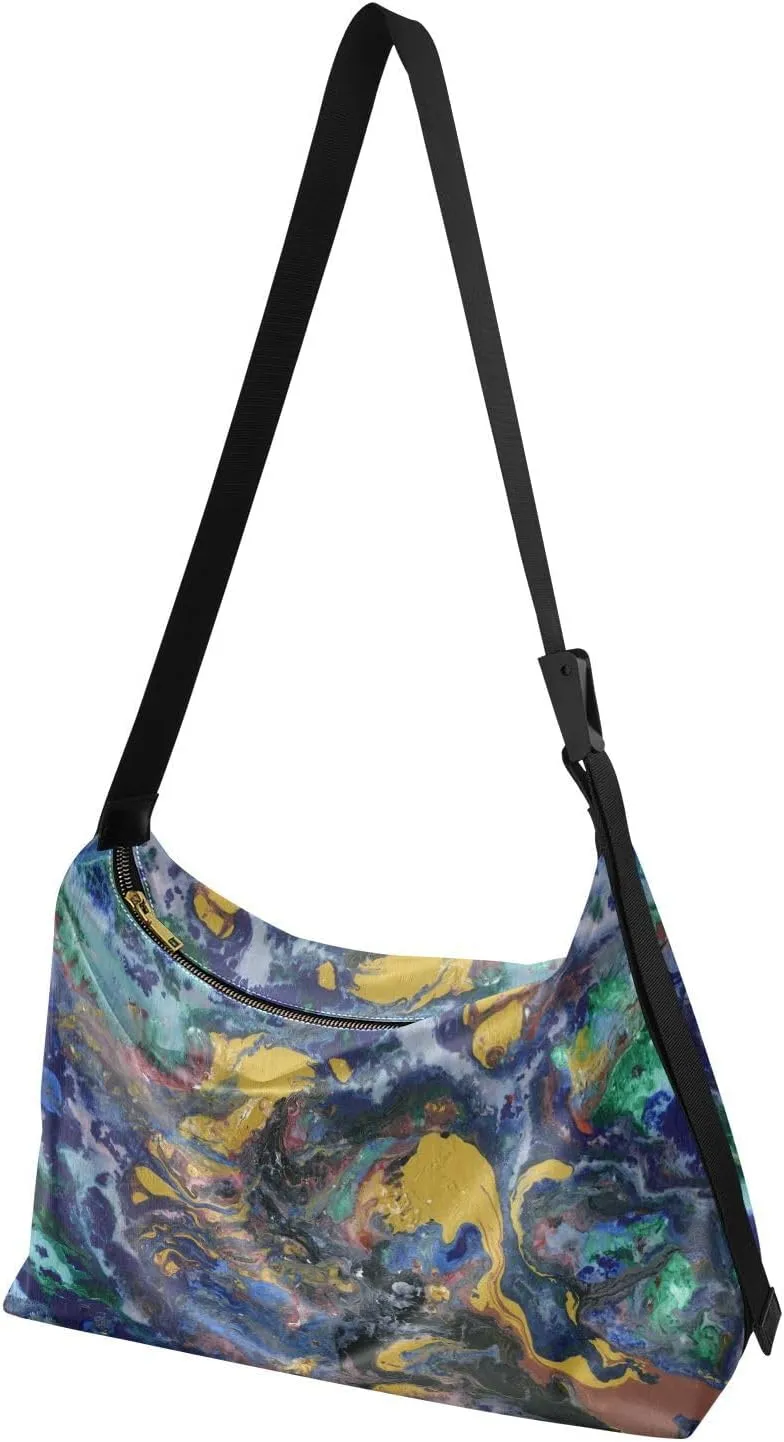 large Shoulder Bags Crossbody Purses Leather Handbag Clutch Hobo Purse for Women&Men T8