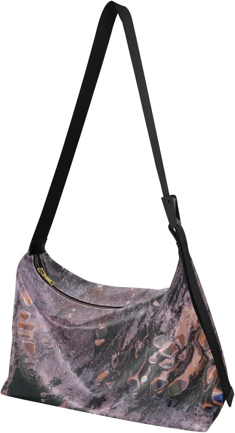 large Shoulder Bags Crossbody Purses Leather Handbag Clutch Hobo Purse for Women&Men T9