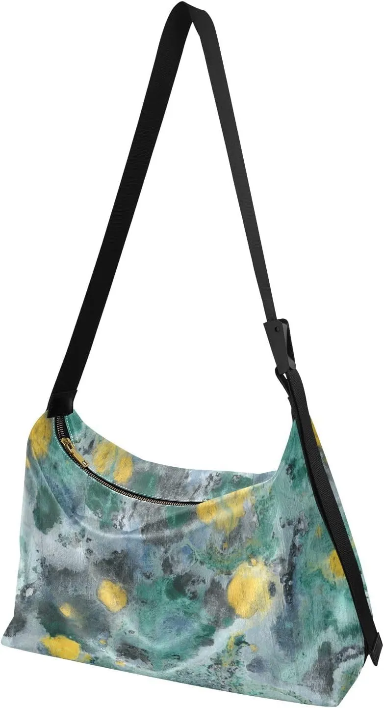 large Shoulder Bags Crossbody Purses Leather Handbag Clutch Hobo Purse for Women&Men T9