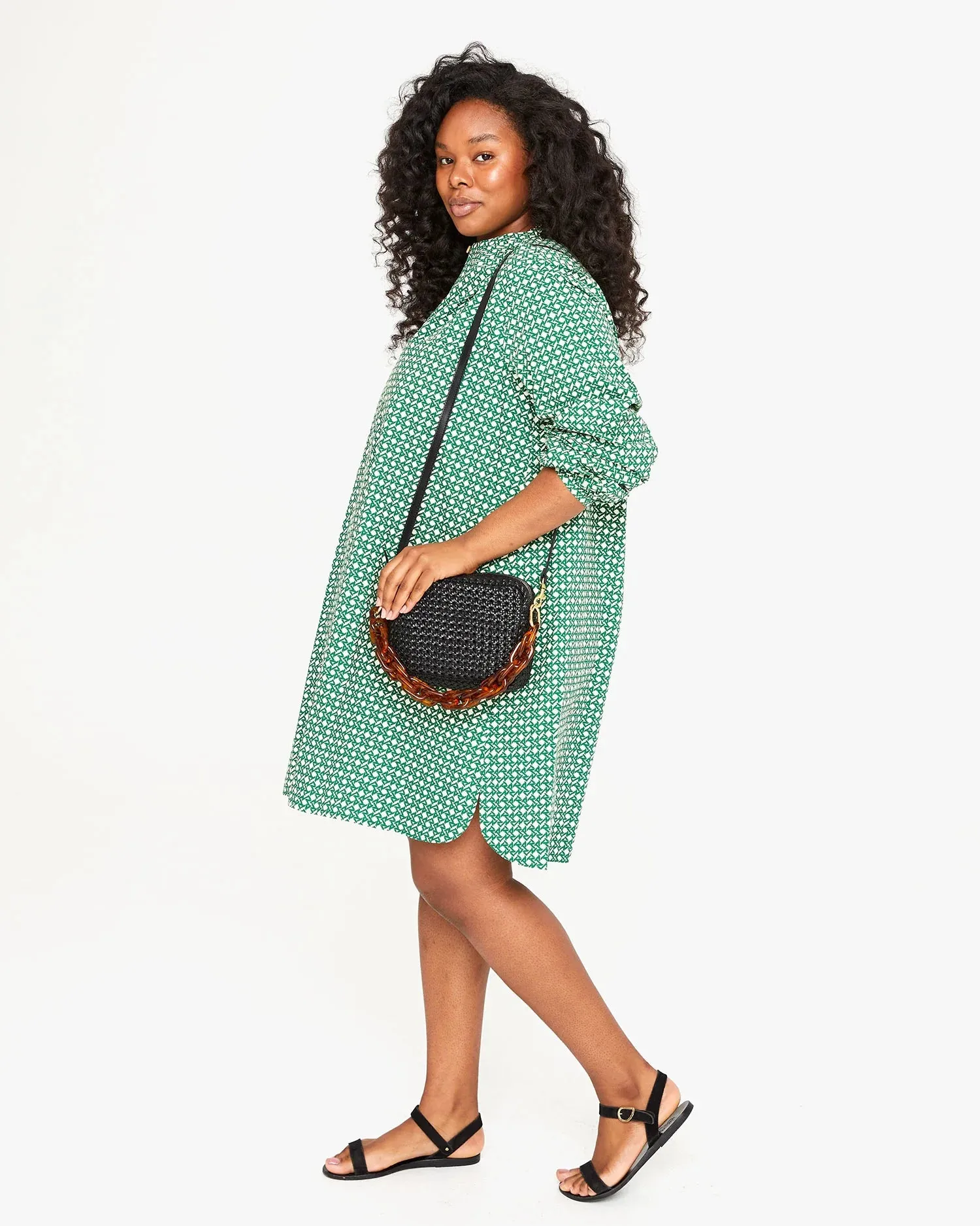 Midi Sac (Black Rattan)
