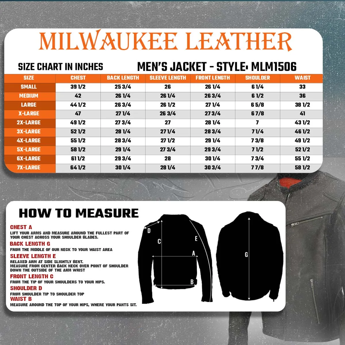 Milwaukee Leather MLM1506 Men's 'Cool-Tec' Black Real Leather Scooter