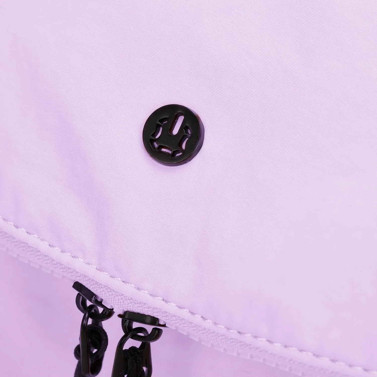 Nylon Crescent Crossbody Purses Bag Fanny Packs Sling Waist Bag Unisex Purse Causal Chest Water Proof with Adjustable Strap Birthday Gifts(Purple)