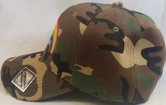 Pride III -- Acrylic Pride Baseball Cap --Camouflage