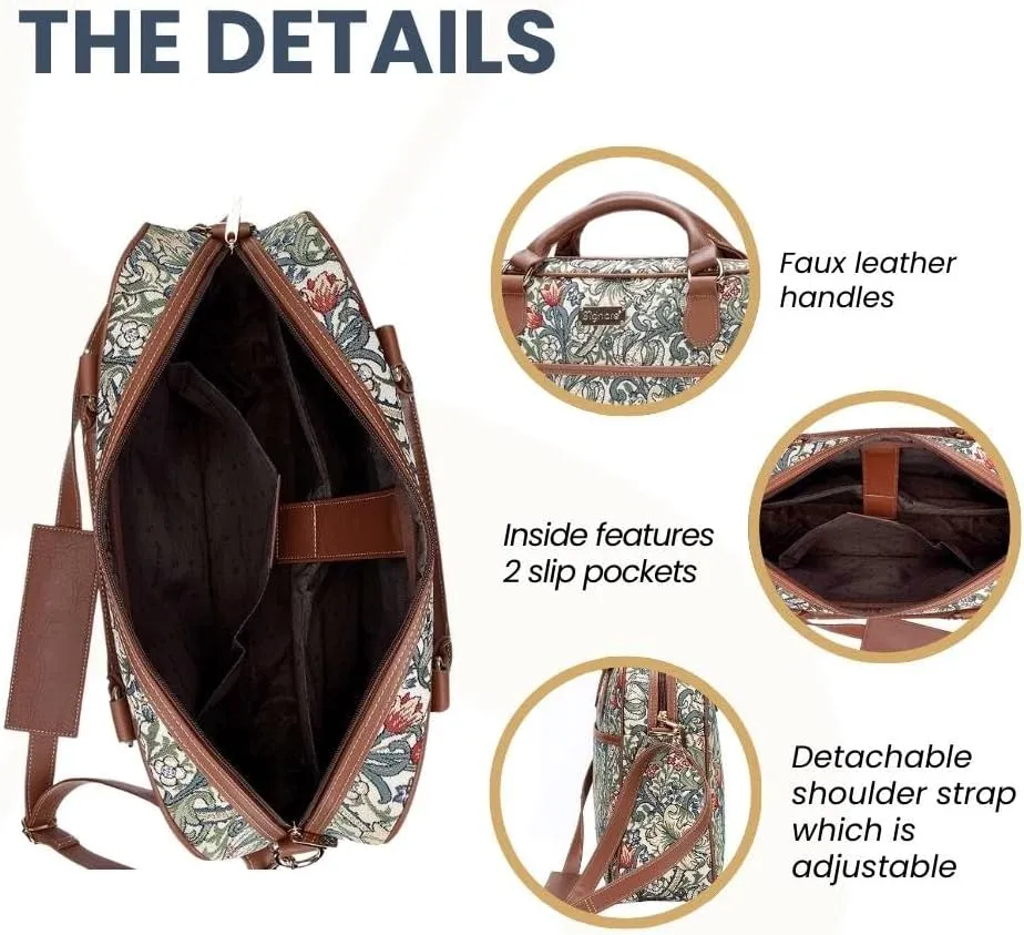 Signare Tapestry Laptop bag Computer Messenger bag Briefcase for Women