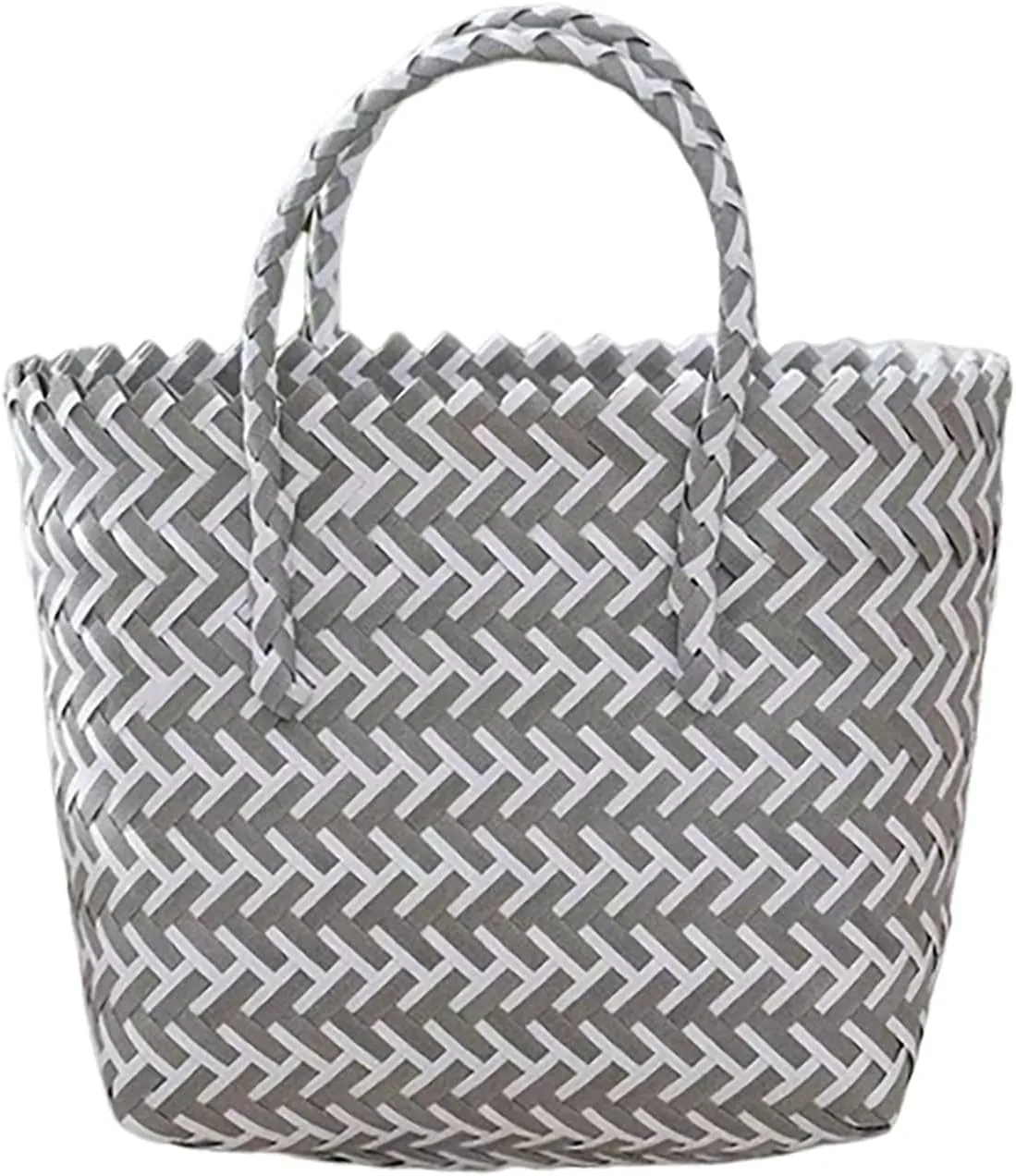Straw Woven Tote Bag for Summer Woven Crossbody Bags Crochet Handbag Shoulder Bag
