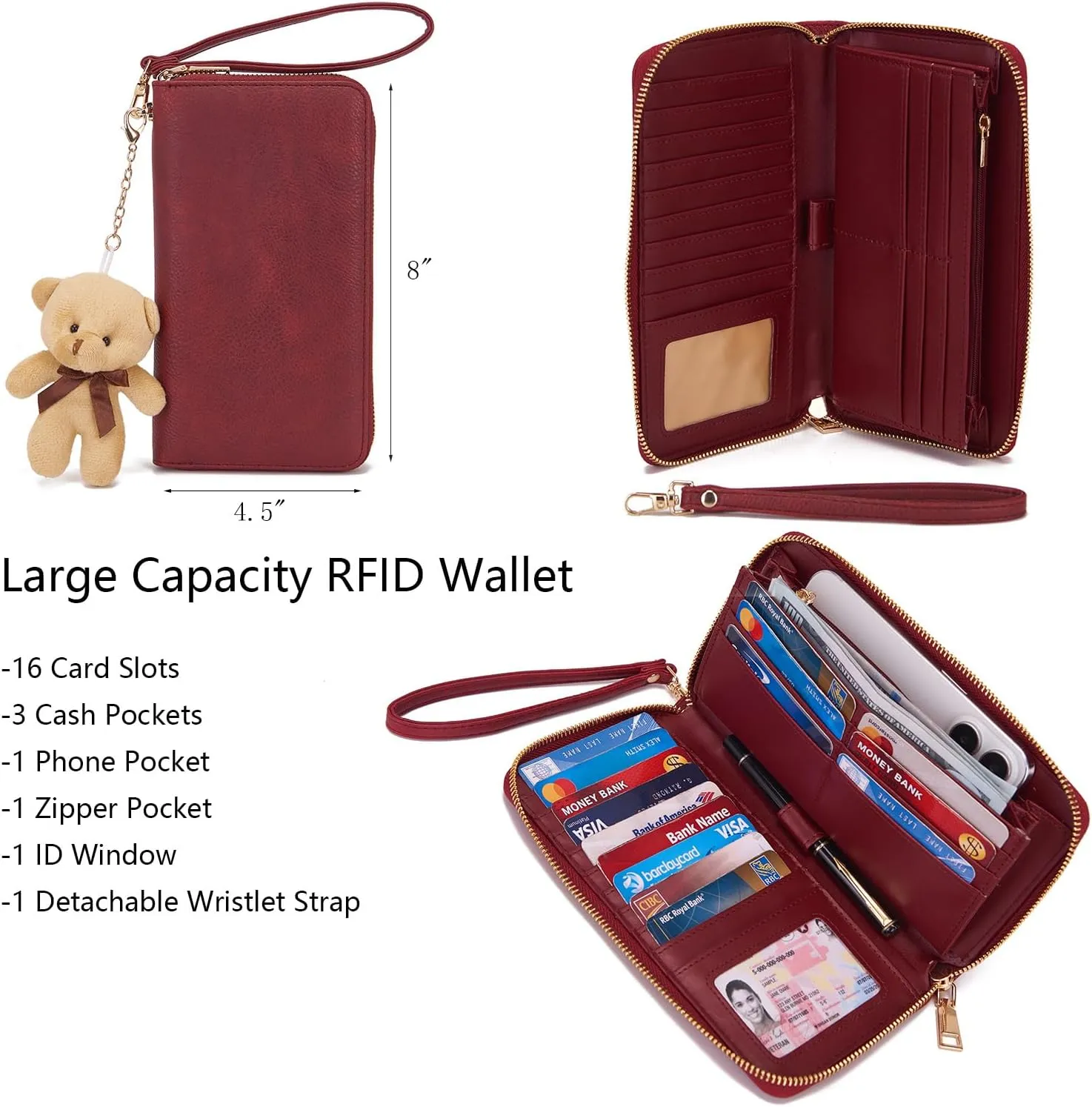 Tote Handbags for Women Purse and Wallet Set Large Shoulder Bags Crossbody Purses Satchel