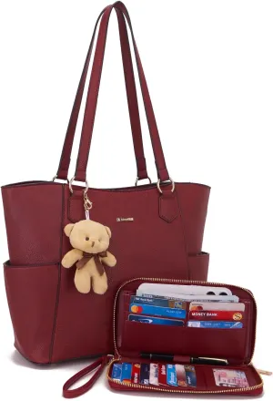 Tote Handbags for Women Purse and Wallet Set Large Shoulder Bags Crossbody Purses Satchel