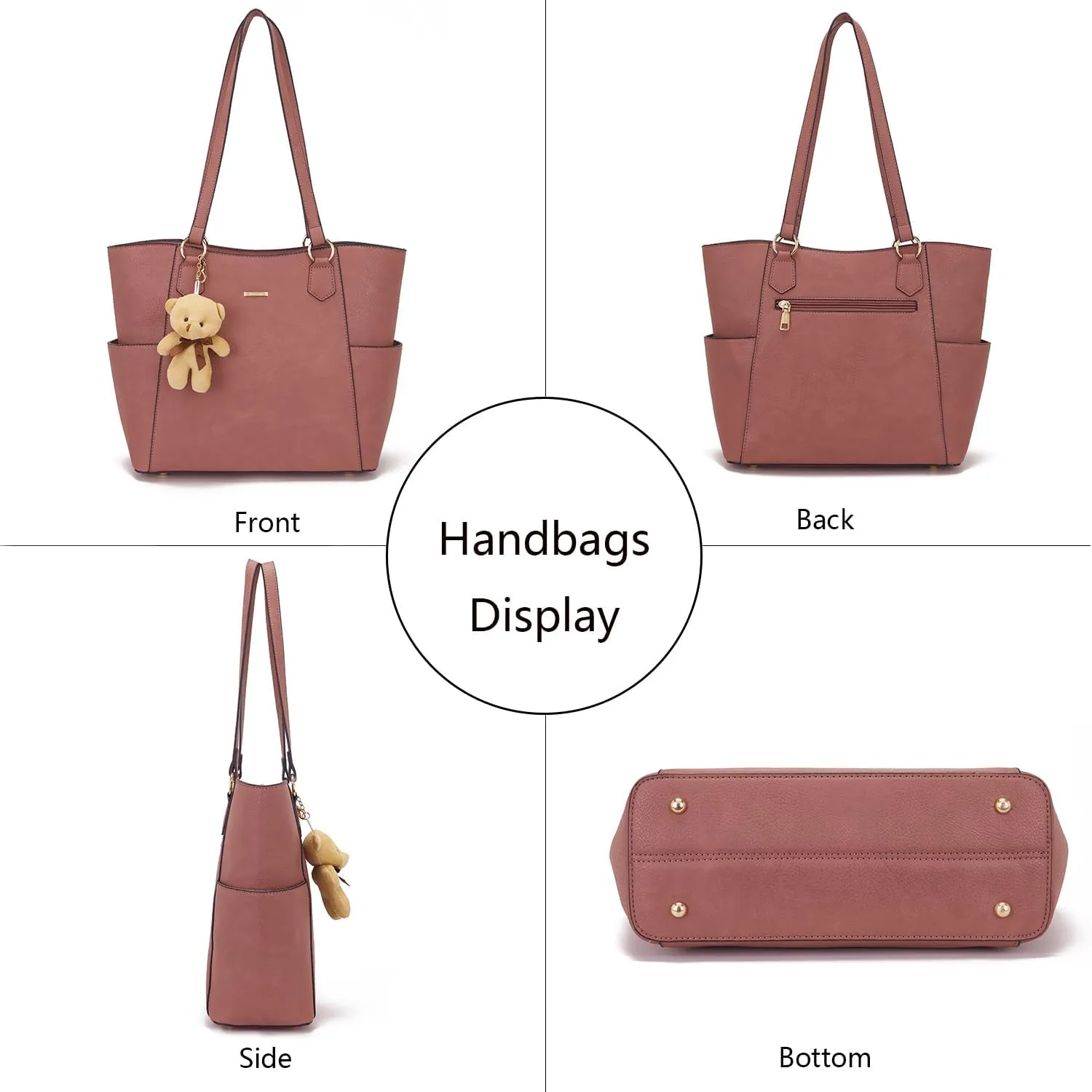 Tote Handbags for Women Purse and Wallet Set Large Shoulder Bags Crossbody Purses Satchel