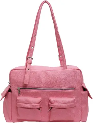 Vegan Leather Purses and Handbags for Women Large Shoulder Bags Soft Multi-Pocket Tote Bag Top Handle Satchels