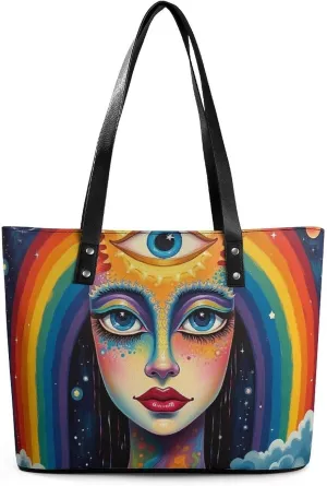Womens Shoulder Bag, Large Shoulder Bags Casual Handbags, Large Capacity PU Leather Shopping Work Bag