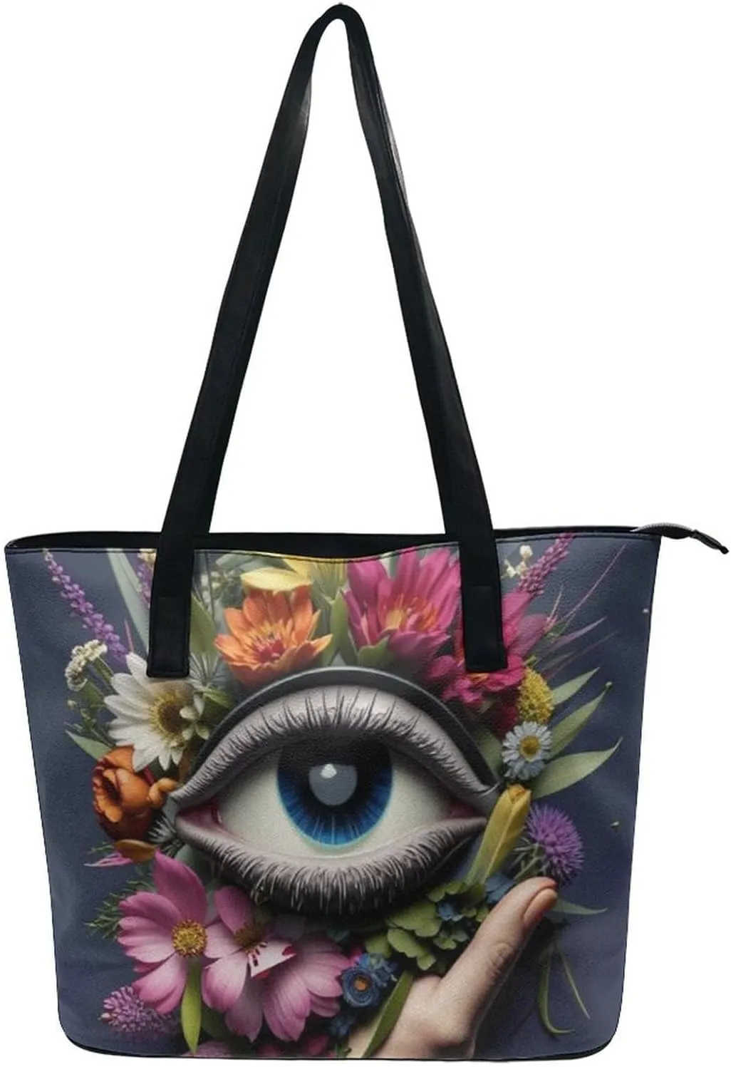 Womens Shoulder Bag, Large Shoulder Bags Casual Handbags, Large Capacity PU Leather Shopping Work Bag