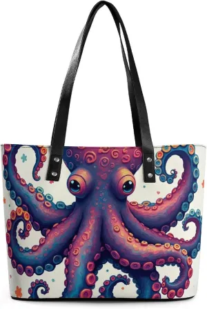 Womens Shoulder Bag, Large Shoulder Bags Casual Handbags, Large Capacity PU Leather Shopping Work Bag