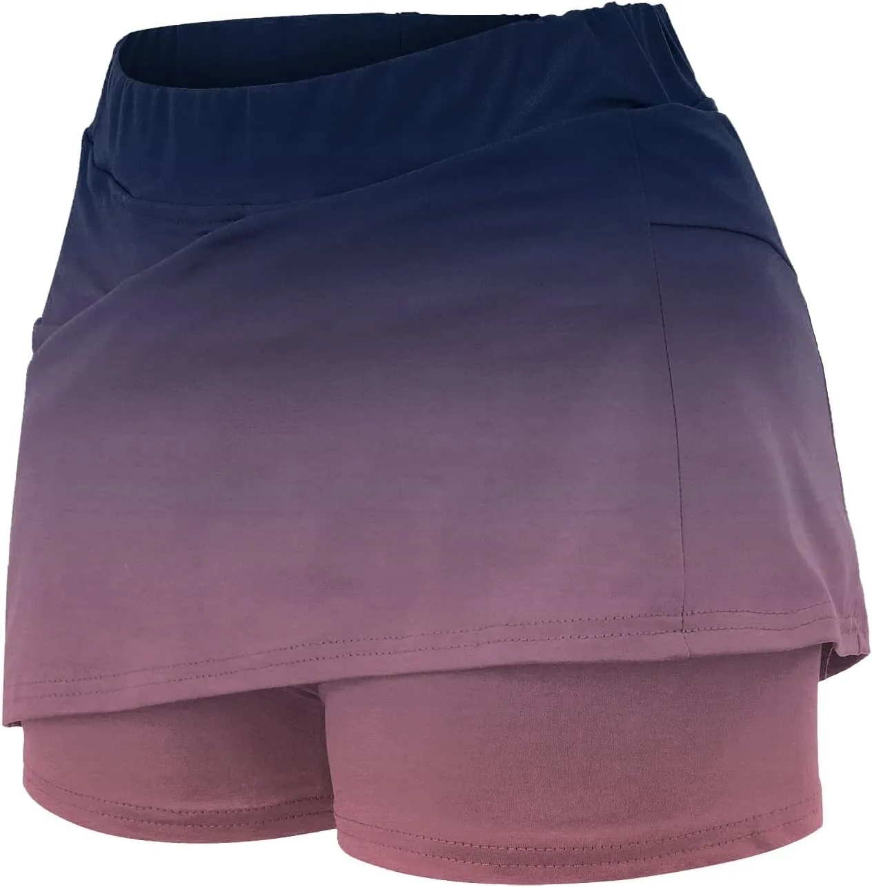 Womens Skorts with Pockets,Tummy Control Plus Size Skorts for Women High Waist Athletic Sports Pants Skirt Casual Pants.
