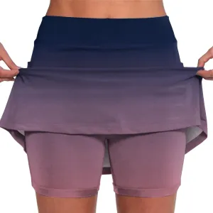 Womens Skorts with Pockets,Tummy Control Plus Size Skorts for Women High Waist Athletic Sports Pants Skirt Casual Pants.