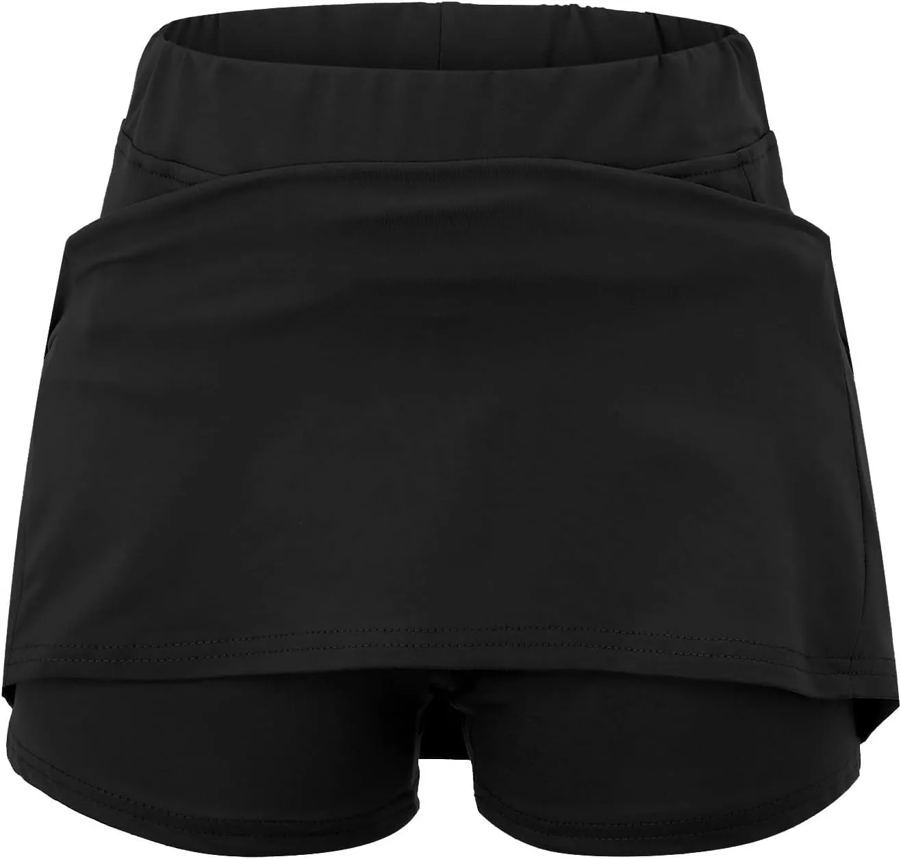 Womens Skorts with Pockets,Tummy Control Plus Size Skorts for Women High Waist Athletic Sports Pants Skirt Casual Pants.