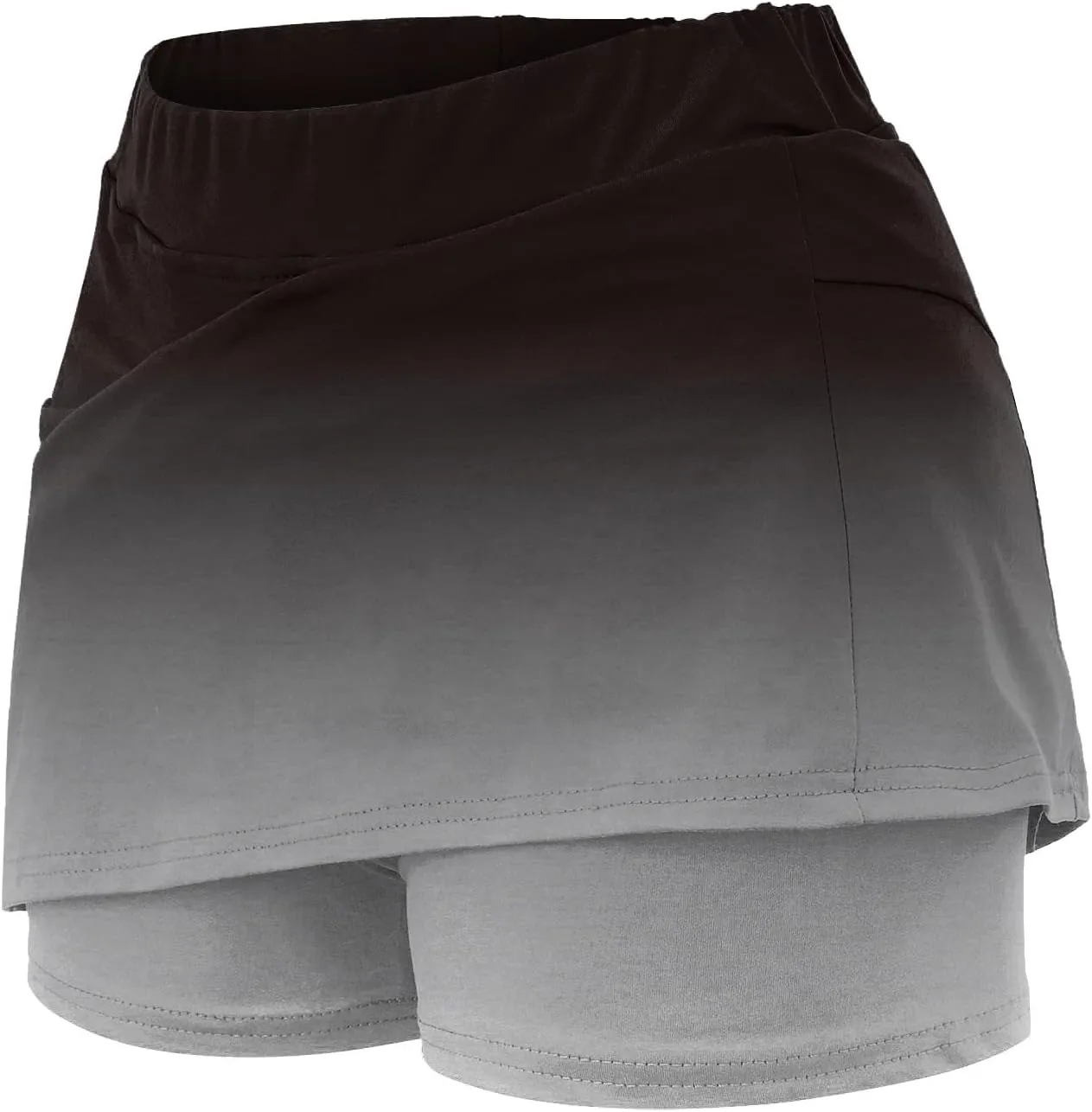 Womens Skorts with Pockets,Tummy Control Plus Size Skorts for Women High Waist Athletic Sports Pants Skirt Casual Pants.