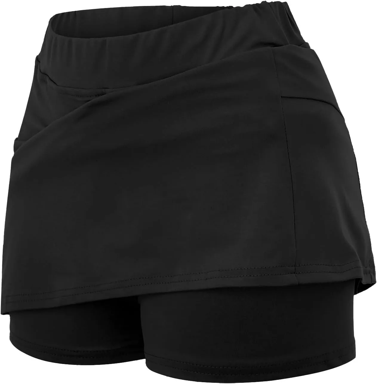 Womens Skorts with Pockets,Tummy Control Plus Size Skorts for Women High Waist Athletic Sports Pants Skirt Casual Pants.