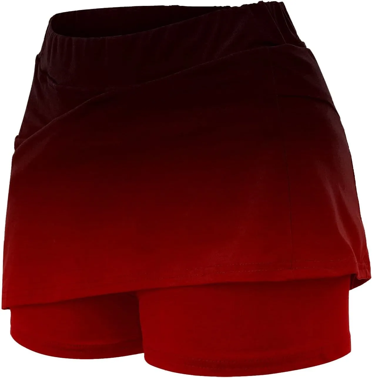 Womens Skorts with Pockets,Tummy Control Plus Size Skorts for Women High Waist Athletic Sports Pants Skirt Casual Pants.