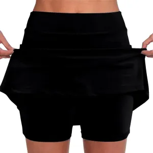 Womens Skorts with Pockets,Tummy Control Plus Size Skorts for Women High Waist Athletic Sports Pants Skirt Casual Pants.