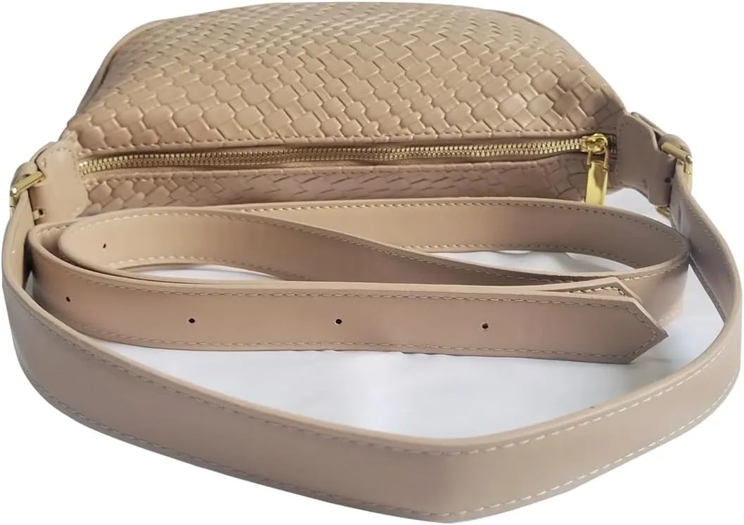 Woven Crossbody Bags for Women Hobo Purses for Womenblack shoulder bag with Adjustable Strap